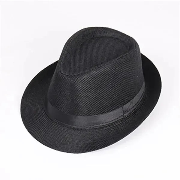 Vintage Short Brim Hemp Hat