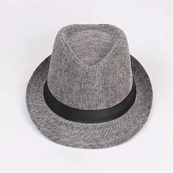 Vintage Short Brim Hemp Hat