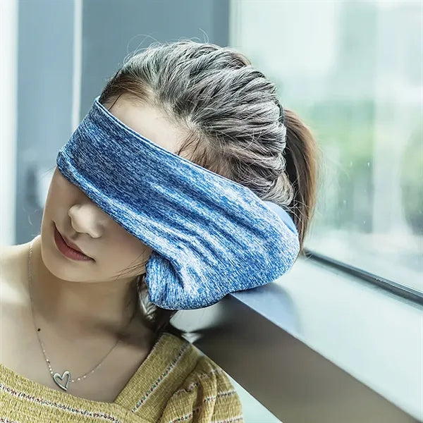 2-in-1 Travel Pillow & Eye Mask