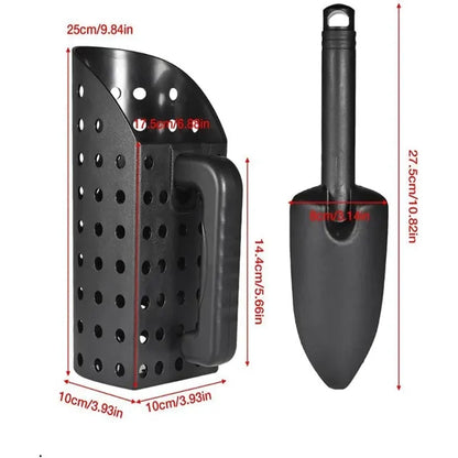 Beach Treasure Hunt Sand Sifter & Shovel Set