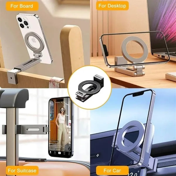 Aluminum Magnetic Phone Stand Holder Compatible w/ Magsafe