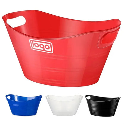 152 oz Heavy-Duty Plastic Ice Bucket