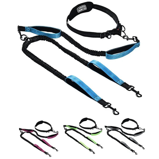 Multi-Function Pet Leash for Running & Fitness