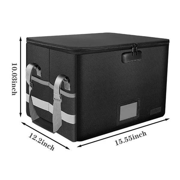 Waterproof Fireproof Lockable Foldable Storage Box