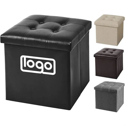 Storage Stool: 2-in-1 Seat & Organizer