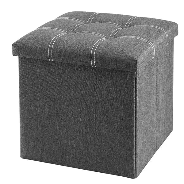 Storage Stool: 2-in-1 Seat & Organizer
