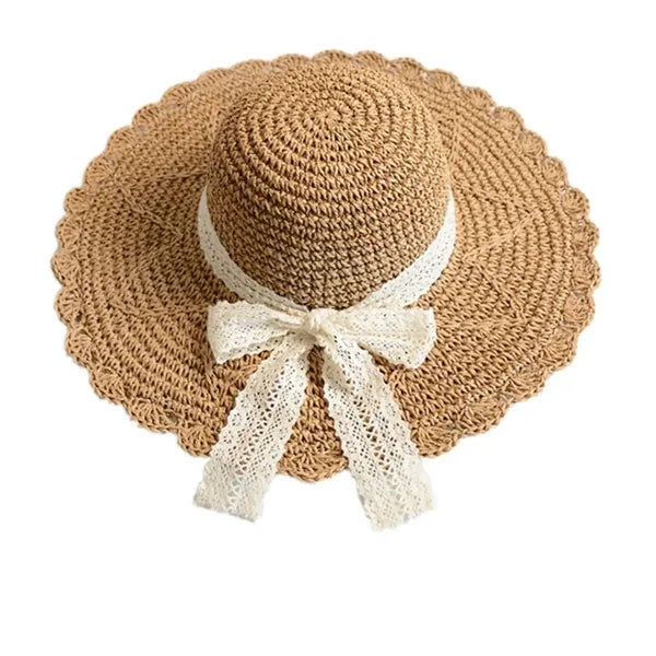 UV-Protective Beach Straw Hat