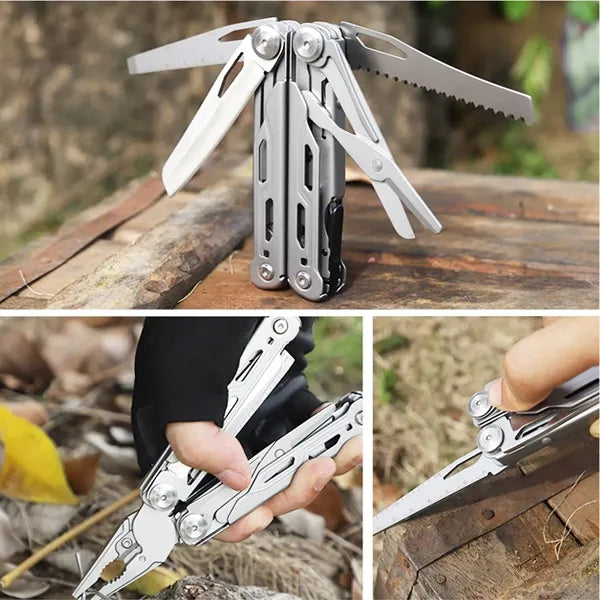 16-in-1 Stainless Steel Multi Tool Pliers