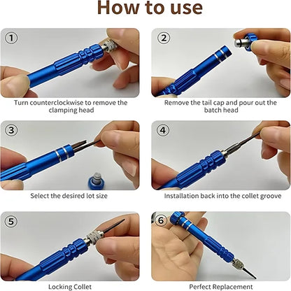 Aluminum Alloy Manual Screwdriver Set