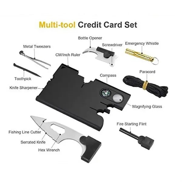 Multi-Function Portable Tool Card