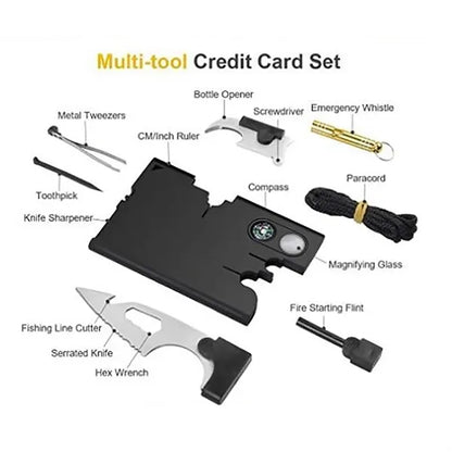 Multi-Function Portable Tool Card