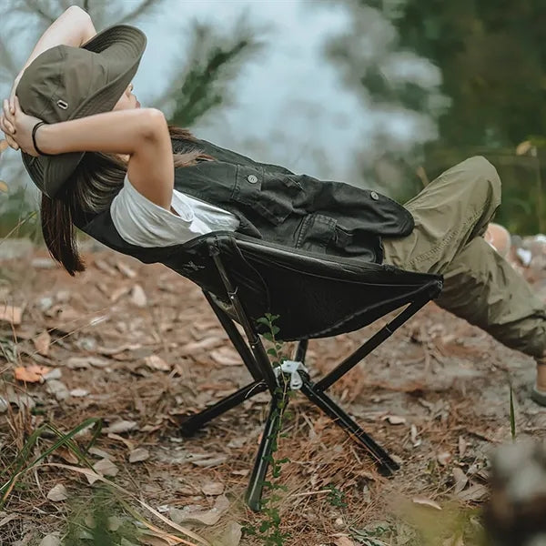Outdoor Foldable Aluminum Alloy Backrest Chair