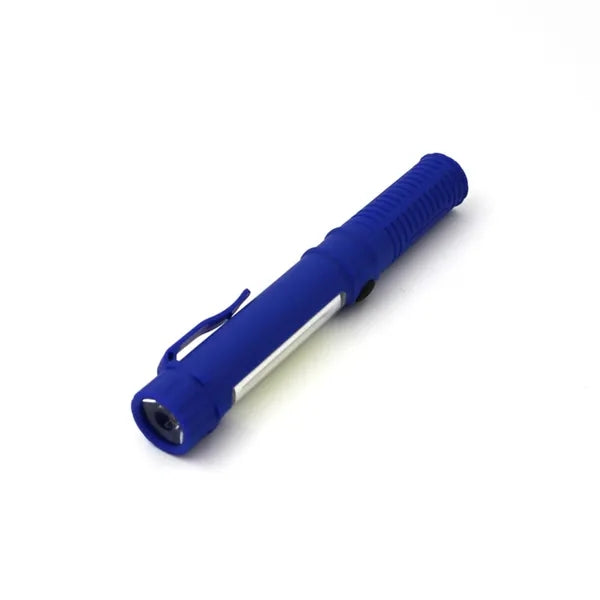 Magnetic COB Work Light Pen-Style LED Flashlight
