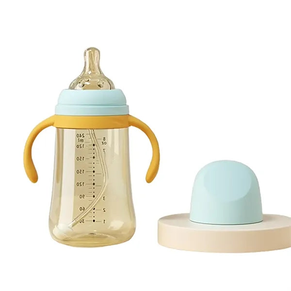 10oz Dual-Use Baby Feeding Bottle - Safe & Durable