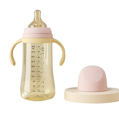 10oz Dual-Use Baby Feeding Bottle - Safe & Durable