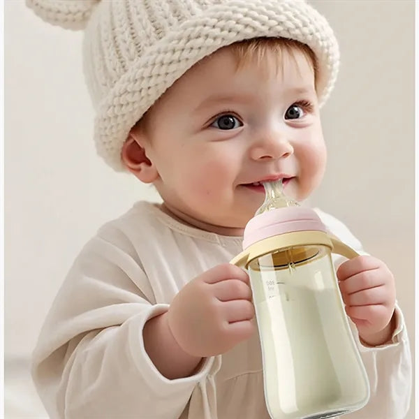 10oz Dual-Use Baby Feeding Bottle - Safe & Durable