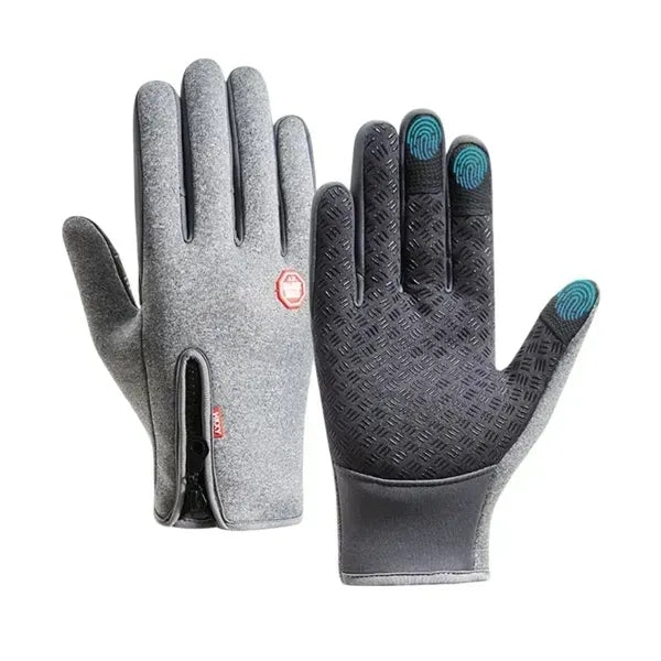 Touchscreen Thermal Zipper Winter Gloves