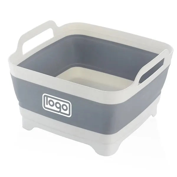 Folding Kitchen Sink Basket for Washing and Storage