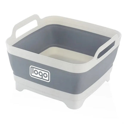 Folding Kitchen Sink Basket for Washing and Storage