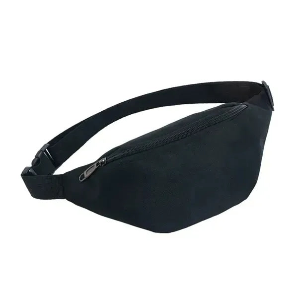 Solid Color Sports Waist Bag for Outdoor Travel Fitness