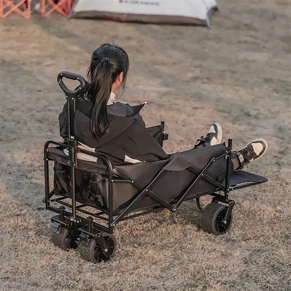 Folding Wagon Cart for Camping and Outdoor