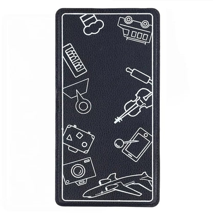Foldable Adjustable Leather Phone Holder for Home & Travel