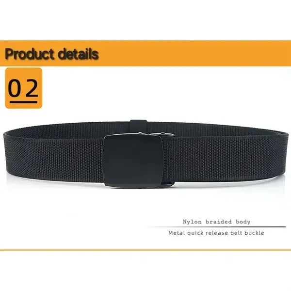 Heavy Duty Tactical Belt with Quick Release