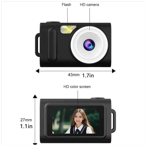 1080P Digtal Camera with Small Screen