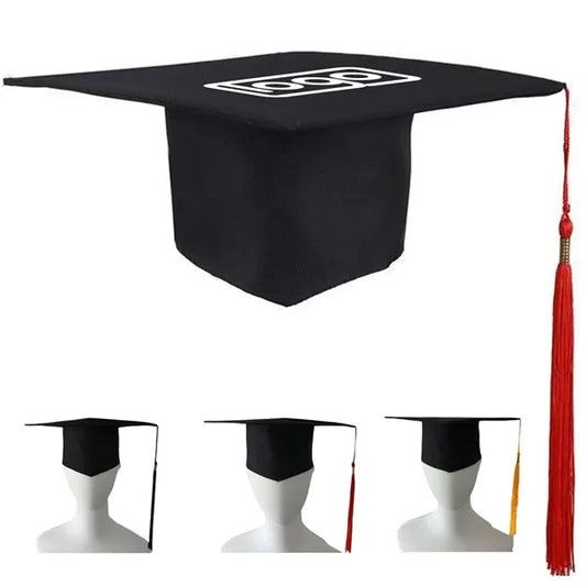 Polyester Kids' Mortar Board - Tassel & Custom Badge
