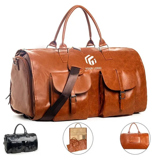 Convertible large foldable suit garment travel duffel bag