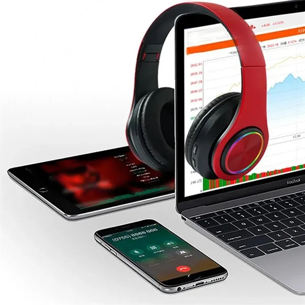 Over Ear Luminous Wireless Headphones