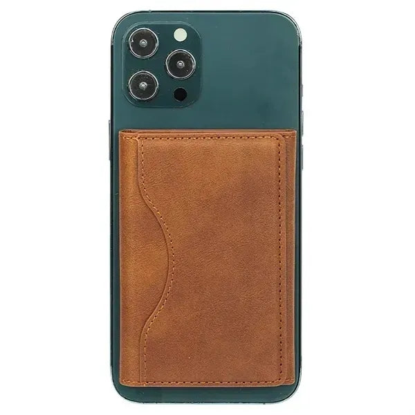 3-Fold Magnetic Phone Wallet Stand