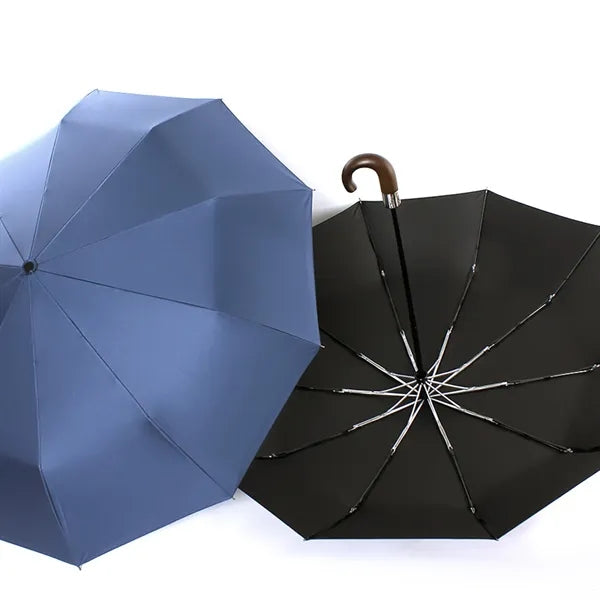 Portable Luxury Folding Umbrella with Hanging Handle