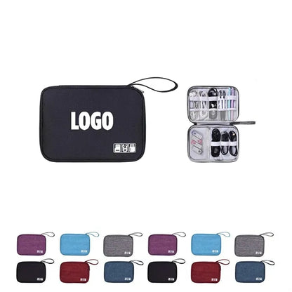 Portable Travel Cable Organizer Bags Case