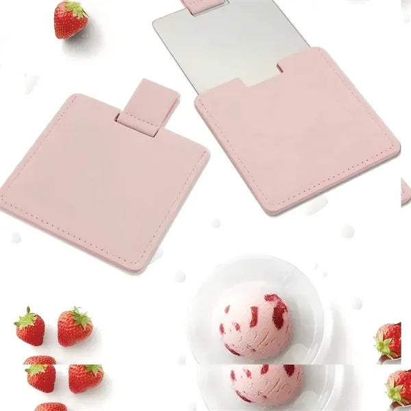 Stainless Steel Card Mirror - Portable & Frameless