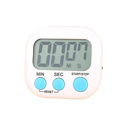 Digital Kitchen Timer - Large LCD & Loud Alarm