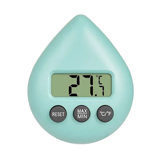 Teardrop-shaped Indoor Electronic Thermometer