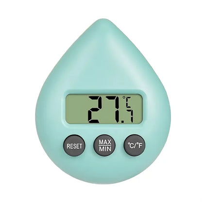Teardrop-shaped Indoor Electronic Thermometer