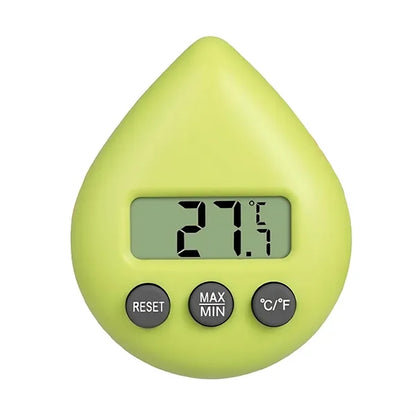 Teardrop-shaped Indoor Electronic Thermometer