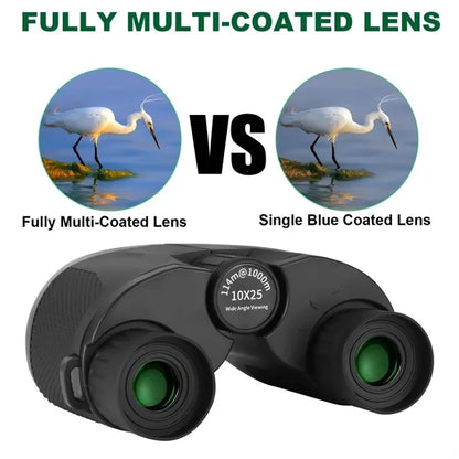 Portable HD Binoculars - Clear View for Outdoor Use