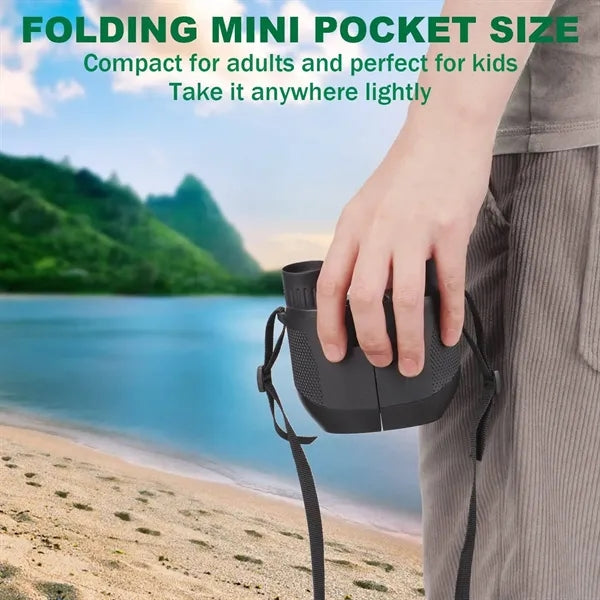 Portable HD Binoculars - Clear View for Outdoor Use