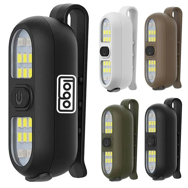 Portable Clip-On LED Flashlight - for Outdoor & Everyday Use