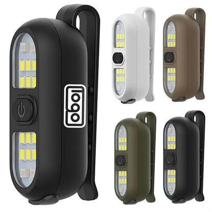 Portable Clip-On LED Flashlight - for Outdoor & Everyday Use