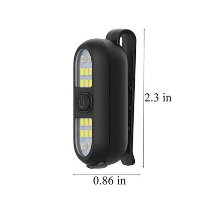 Portable Clip-On LED Flashlight - for Outdoor & Everyday Use