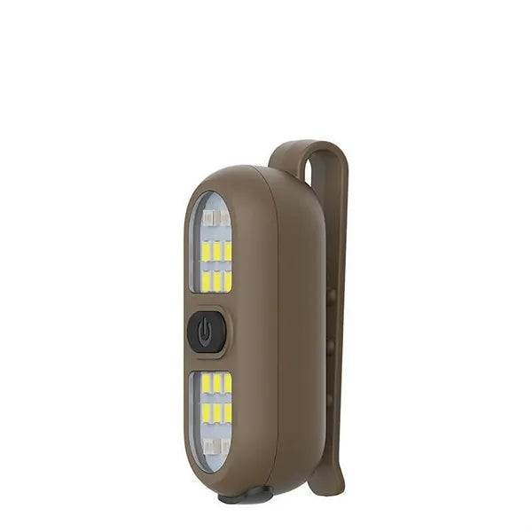 Portable Clip-On LED Flashlight - for Outdoor & Everyday Use
