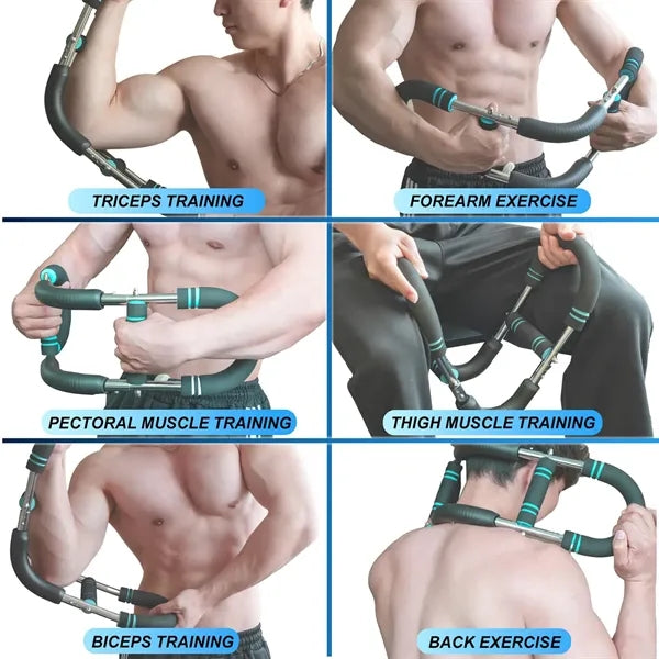 Adjustable Arm Strength Trainer - 3-Level Resistance Tool