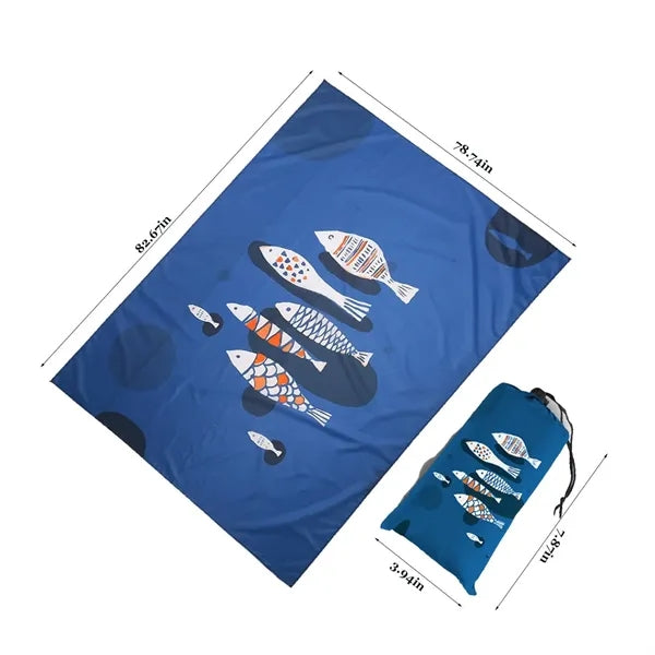 Waterproof Outdoor Picnic Blanket - Foldable & Portable Mat