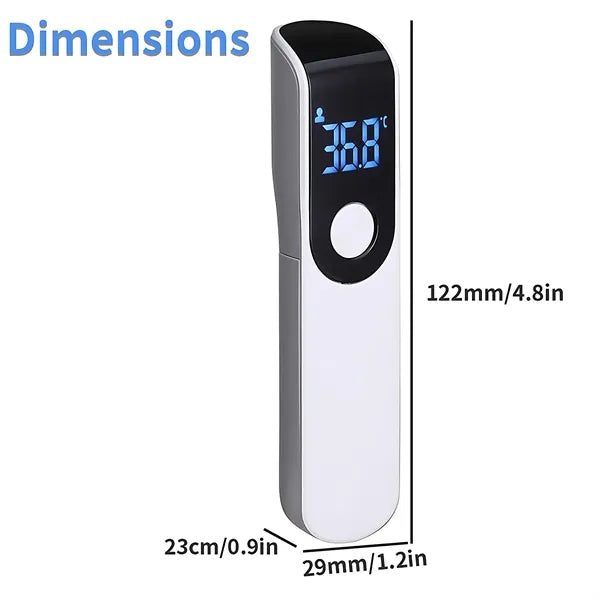 Portable Infrared Thermometer - Non-Contact & LCD Display