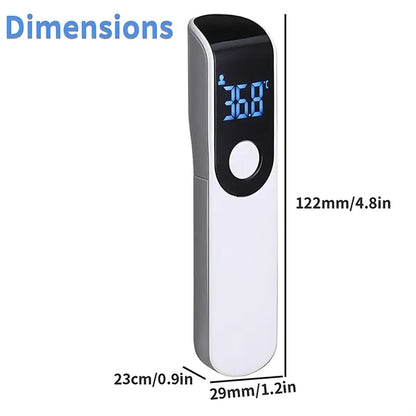 Portable Infrared Thermometer - Non-Contact & LCD Display