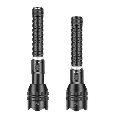 USB-C Rechargeable Flashlight - Zoom Beam & Power Alert